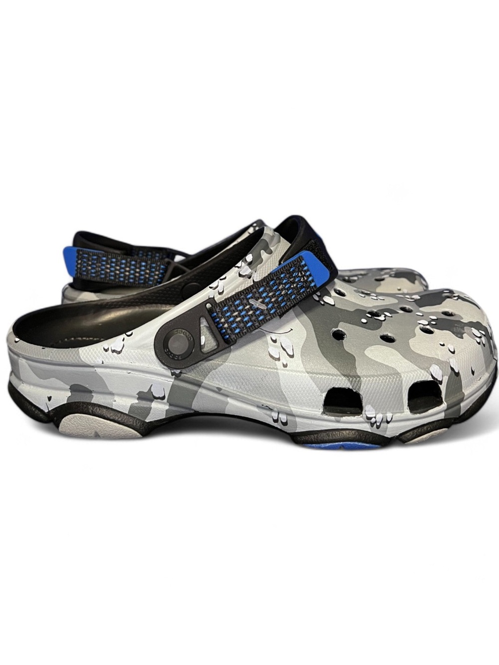 NWT CROCS Classic All-Terrain Clog in Gray Desert Camo 207305 097 M13